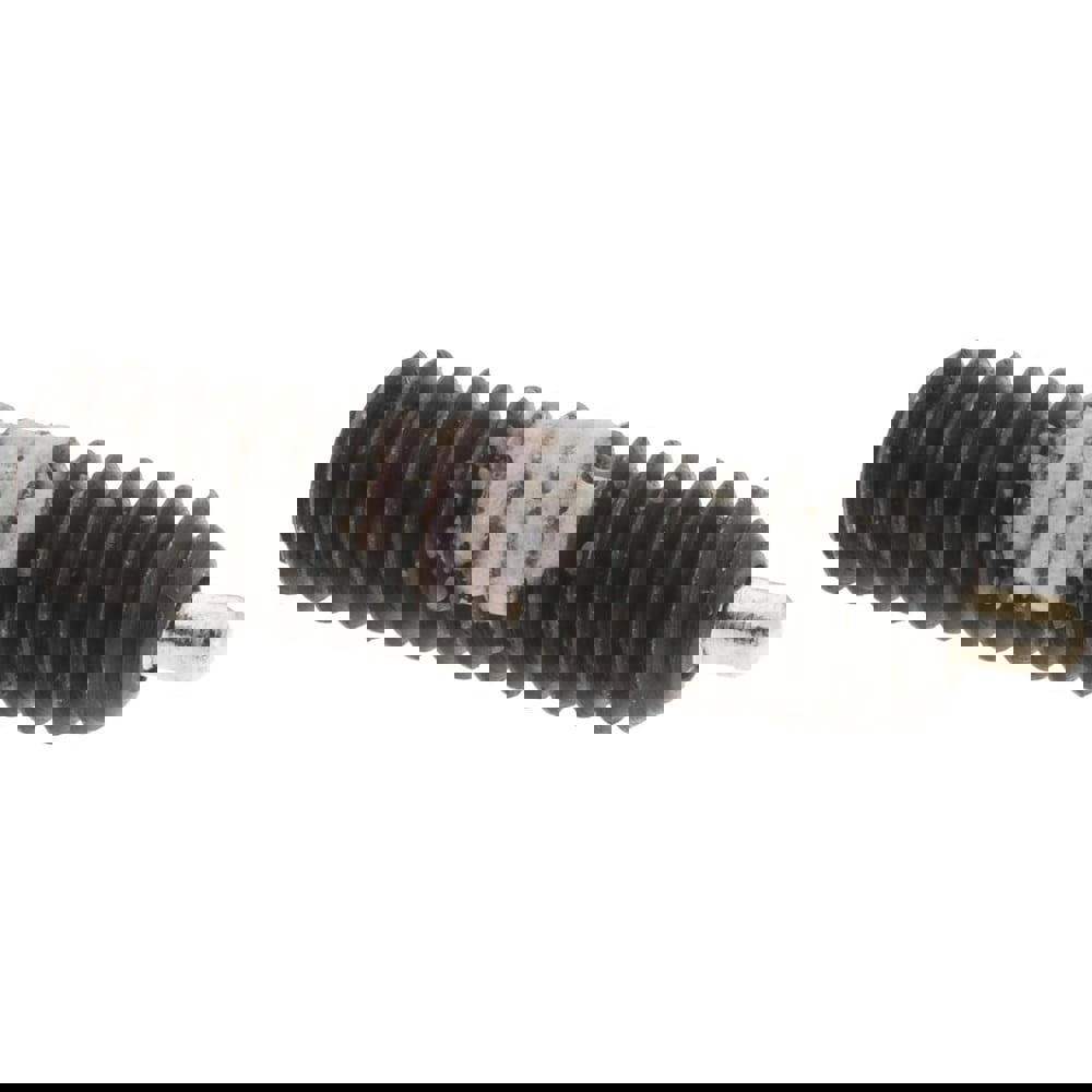 Threaded Spring Plunger: #6-32, 17/32